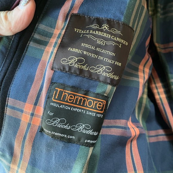 Brooks Brothers Quilted Barn Jacket Size X Large - Picture 8 of 11